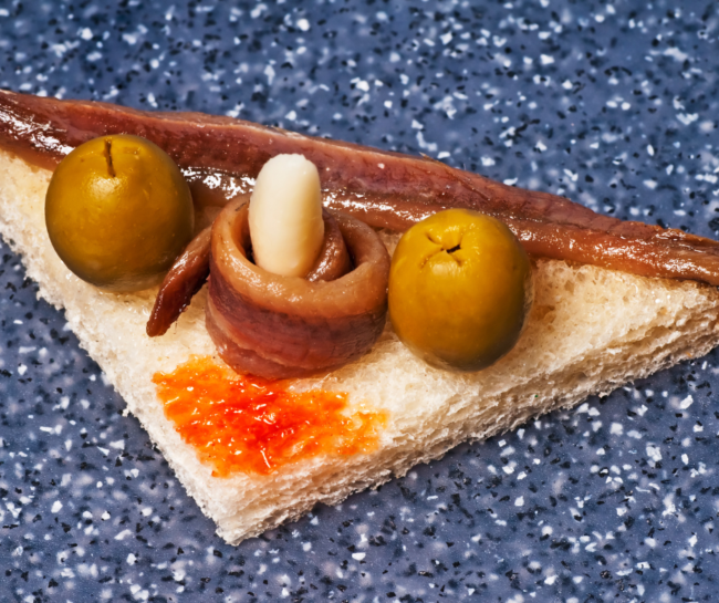Aperitivo gourmet de anchoas de Santoña