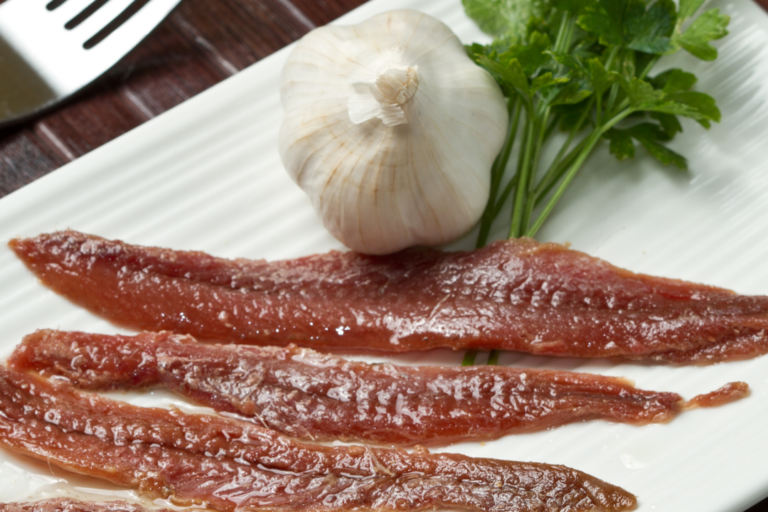 Anchoas listas para comer