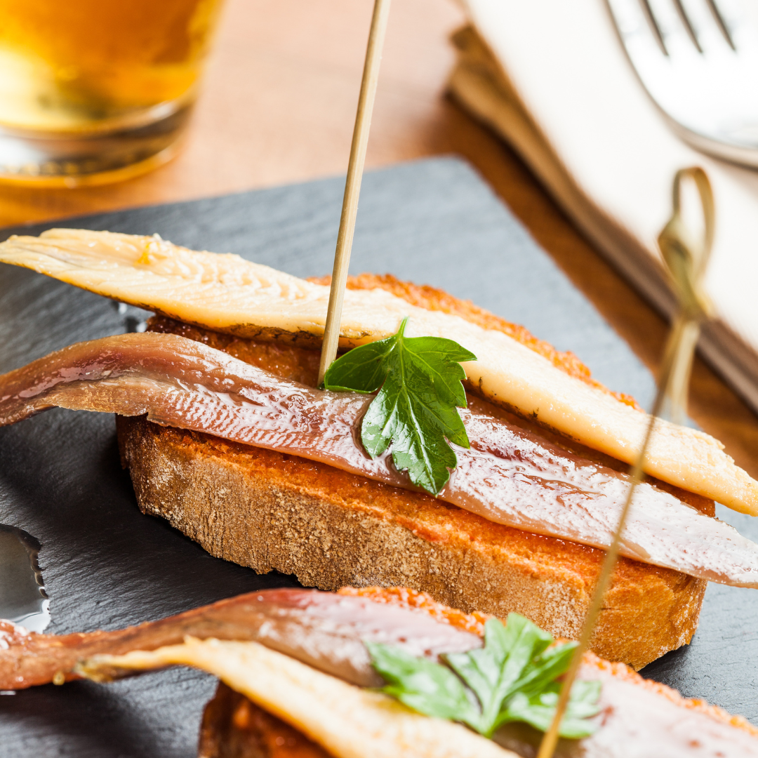Tapas de anchoas